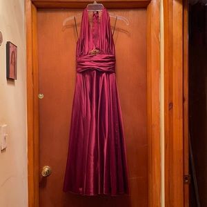 Halter Tie-Back Dress